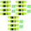 3 Sets Adjustable Trolley Luggage Straps With Tags 3