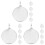 15 Pcs Metal Hanging Shooting Targets For Training Practice 4