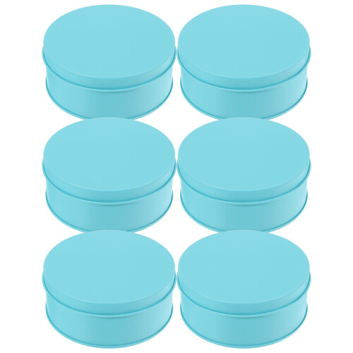 24 Pcs Round Cookie Tins Tinplate Cake Baking And Candy Storage 2