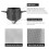 Portable Hand Brewed Coffee Filter Folding Double Layer Ultra Fine 1