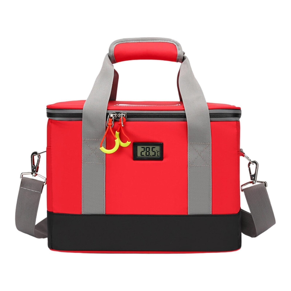 Red Empty First Aid Bag For Workplace Hiking Car Emergency Bag First Aid Storage
