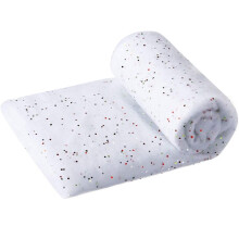 Artificial Snow Christmas Decoration Glitter Blanket Rug