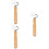 3Pcs Wallpaper Seam Roller With Bearing Pressure Wheel 7