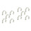10 Pcs Barbecue Probe Holder Clips For Kitchen Bbq Grill Thermometer 4