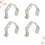 10 Pcs Barbecue Probe Holder Clips For Kitchen Bbq Grill Thermometer 9