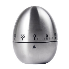 2Pcs Stainless Steel Egg Timer For Kitchen Cooking Reminder