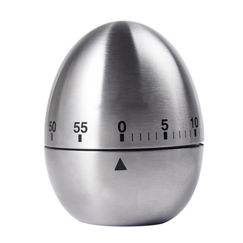 2Pcs Stainless Steel Egg Timer For Kitchen Cooking Reminder