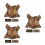 3Pcs Harness And Leash Adjustable Vest For Small Pets 6