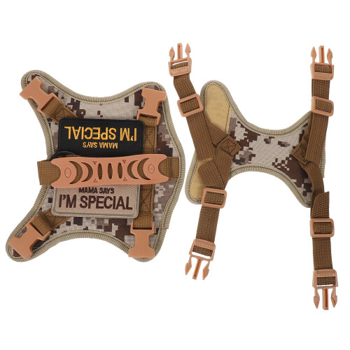 3Pcs Harness And Leash Adjustable Vest For Small Pets 1