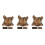 3Pcs Harness And Leash Adjustable Vest For Small Pets 9