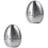 2Pcs Stainless Steel Egg Timer For Kitchen Cooking Reminder 3