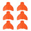 Fletching Protective Sleeve 6 Pieces Arrow Fletching Inserts Archery Bows Hunting Accessory 1