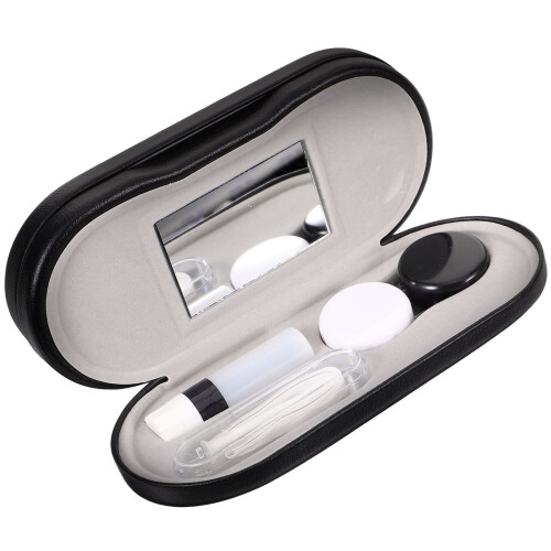 5Pcs Glasses Container Hard Shell Lens Organizer Travel Box