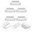 3 Sets Door Jamb Security Reinforcement And Frame Repair Kit 10