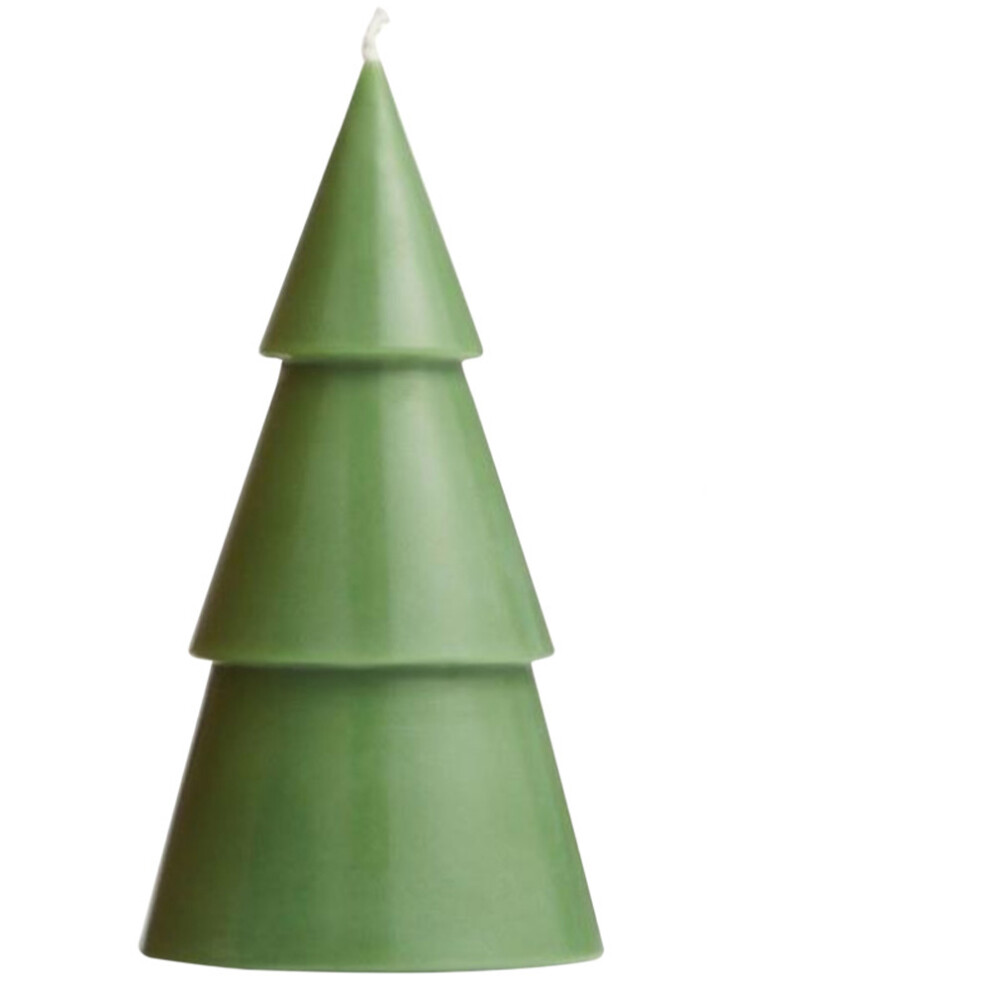 Accessorize White (One Size, ) Tree Christmas Candle