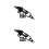 2Sets Metal Clips Schal- Und Mantelverschlüsse Vielseitig 4