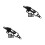 2Sets Metal Clips Schal- Und Mantelverschlüsse Vielseitig 5