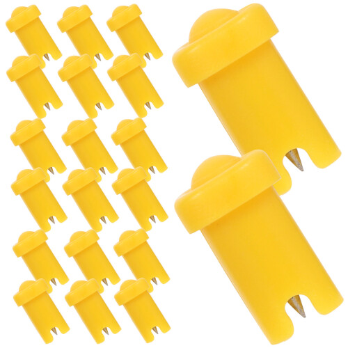 500 Pcs Eyelash Glue Nozzle Needles For Extensions Anti-Blocking 1
