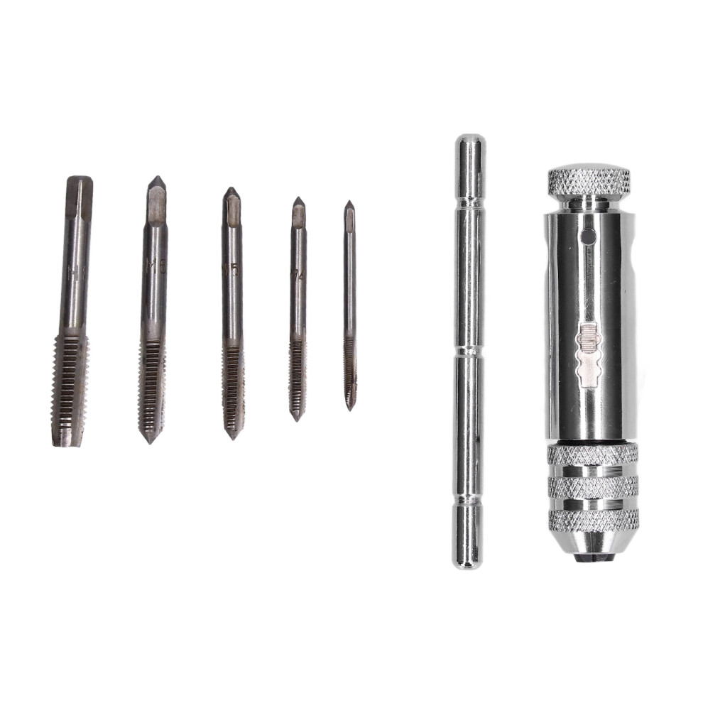 Ratchet Tap Wrench 3 Positions Adjustable T Handle For Faucet Reamer 685922877192