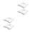 4 Pcs Soft Massage Bed Cushion For Salon Spa Travel Use 9