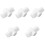 5Pcs Magnetic Stirrer Mixer PTFE Tool For Lab 5