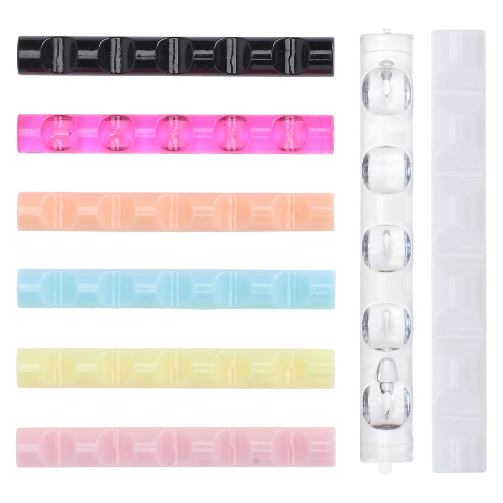 Aboofan 48 Pcs Acrylic Nail Art Pen Brush Storage Racks Holders