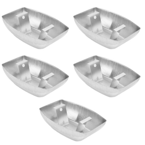 5pcs Stainless Steel Kitchen Oil Collecting Cup Adjustable 2