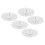 10PCS Adhesive Disc Waterproof Silicone Sticky Plate for Handle Hook 3