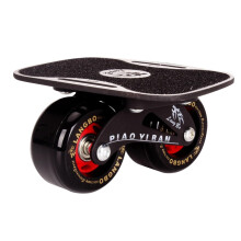 Drift Board Skateboard Black Wheels Split-Deck Anti-Slip Frosted Deck For Tricks Outdoor Fun For Boys Girls And Adults
