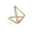 60 Pcs Triangle Paper Clips For Wedding Invitations And Projects 10