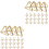 60 Pcs Triangle Paper Clips For Wedding Invitations And Projects 5