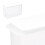 3Pcs Multipurpose White Plastic Laundry Bottles Leak-Resistant 1