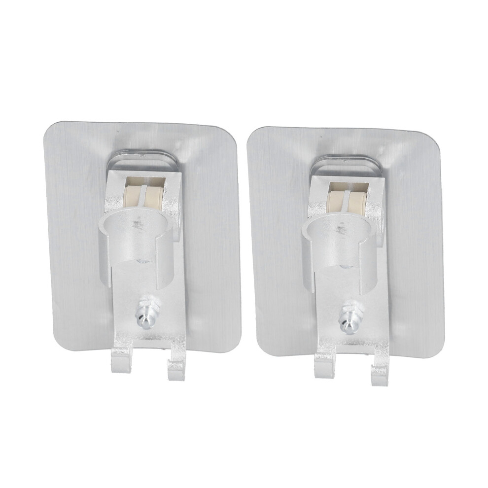 2Pcs Wall Mounted Shower Head Holder Strong Adhesive Handheld Bracket 685922880048