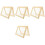 4Pcs Wooden Paper Making Frame Mold Screen Mesh Tool 3
