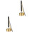 2Pcs Hand Call Bell Buddhist Handmade Prayer Wheel 5