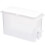 3Pcs Multipurpose White Plastic Laundry Bottles Leak-Resistant 3