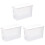 3Pcs Multipurpose White Plastic Laundry Bottles Leak-Resistant 7