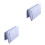 2 Pcs Hanging Storage Bag Holder For Bunk Dorm Rooms And Bed Rail 3