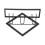 Wall Mounted Wine Rack Black Rhombus Double Hook for Cellar Bar 4