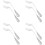 8 Pcs Angled Forks For Elderly Eating Assistance Right Hand 7