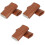 3Pcs Pu Cigar Box Portable Travel Case 4