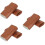3Pcs Pu Cigar Box Portable Travel Case 8