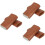 3Pcs Pu Cigar Box Portable Travel Case 7
