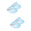 4 Pcs Clear And Colored Poker Visors For Summer 9