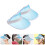4 Pcs Clear And Colored Poker Visors For Summer 11