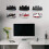 12 Pcs Wall Mounted Shoe Display Shelves For Sneakers 10