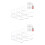12 Pcs Wall Mounted Shoe Display Shelves For Sneakers 5