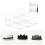 12 Pcs Wall Mounted Shoe Display Shelves For Sneakers 9