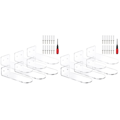 12 Pcs Wall Mounted Shoe Display Shelves For Sneakers 1