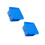 2 Pcs Paint Brush Cleaner Plastic Pen Holder Square Basin 5